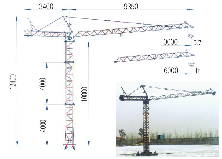 內爬塔式起重機